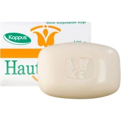 تصویر صابون مناسب پوست چرب و دارای جوش پروتکشن كاپوس مدل Kappus Protection Soap For Oily And Acne Skins Kappus Protection Soap For Oily And Acne Skins 100g