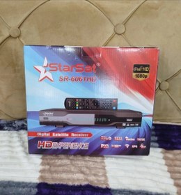 تصویر گیرنده دیجیتال استارست مدل 6061 کیفیت فول اچ دی با ریموت کنترل 