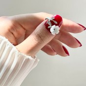 تصویر انگشتر گل صدفی 