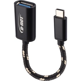 تصویر تبدیل D-Net OTG USB To Type-C 18cm D-Net OTG USB To Type-C 18cm Adapter