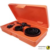 تصویر ست مته گردبر موتا مدل MO202002 مجموعه ۱۱ عددی 