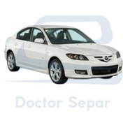 تصویر پوسته سپر جلو مزدا تیپ 3 قدیم سفید 