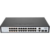 تصویر سوئیچ شبکه 28 پورت نتربیت Neterbit POE Switch NGS-F1028P-C Neterbit 28-Port Gigabit POE Switch NGS-F1028P-C