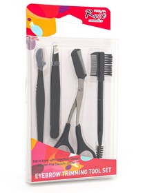 تصویر قیچی ابرو اورجینال برند Roesia rose cosmetics مدل Eyebrow Trimming Tool Set کد 817603183 