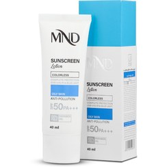 تصویر کرم ضدآفتاب مناسب پوست چرب (MND)spf50 