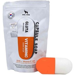 تصویر صابون کپسولی فیل اسکین حاوی ویتامین سی ۱۲۰ گرم 