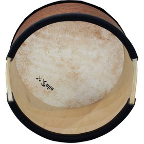 تصویر طبلک رها طرح چوبی 