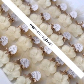 تصویر گیفت شمع گل ارکیده پک ۱۰ عددی 