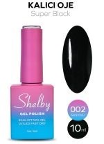 تصویر لاک ژل ۱۰ میل شلبی مشکی 002 