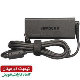 تصویر شارژر لپ تاپ سامسونگ 19V 2.1A(اورجینال) Samsung 19V 2.1A Original Laptop Adapter