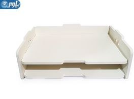 تصویر شلف کازیه دو طبقه 