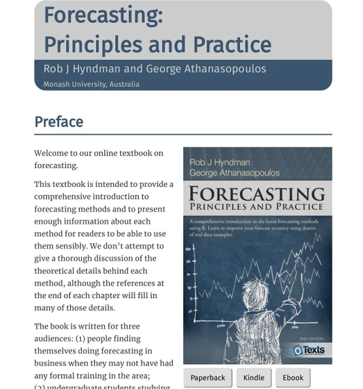 خرید و قیمت دانلود کتاب Forecasting: Principles and Practice ویرایش 2 | ترب