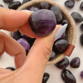 تصویر سنگ تامبل آمیتیست 