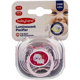 تصویر پستانک ارتودنسی بیبی لند مدل 484 سایز 1 Baby Land 484 Pacifier size 1