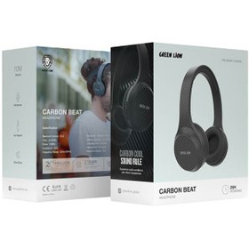 تصویر هدفون وایرلس گرین لاین مدل carbon beat 