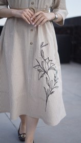 تصویر پیراهن ساحلی “صدف” 