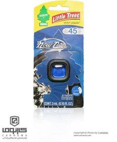 تصویر خوشبو کننده کلیپسی لیتل تریس حجم 3 میلی لیتر (خودرو جدید) Little Trees Air Freshener New Car 3 Ml