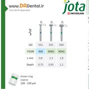تصویر فرز چرخی الماسی دور سبز جوتا JOTA کد G909 