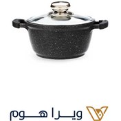 تصویر قابلمه سایز 16 زرساب طرح گریپ 