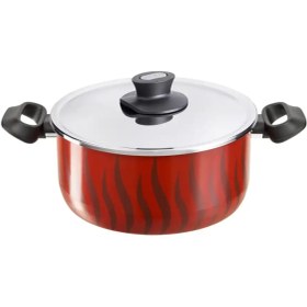 تصویر قابلمه سایز 30 تفال ساخت فرانسه مدل Tefal TEMPO FLAME C3045483 