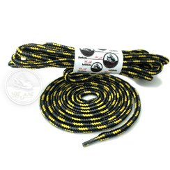 تصویر بند کفش گرد سه رنگ(درشت بافت) 