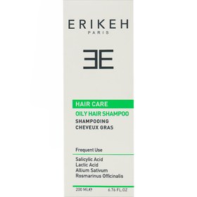 تصویر شامپو روزانه مخصوص موهای چرب اریکه ۲۰۰ میلی لیتر Erikeh Greasy Hair Shampoo 200 ml