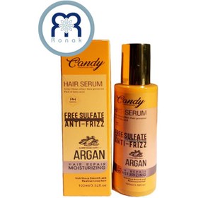 تصویر سرم مو بدون سولفات کندی‌ بیوتی Candy Beauty Argan Serum حاوی روغن آرگان 100 میل 