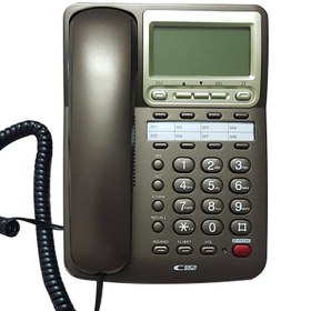 تصویر تلفن رومیزی سی.اف.ال مدل CFL-8835 CFL desk phone model CFL-8835