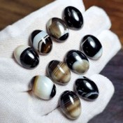 تصویر پک 10 عددی سنگ اونیکس سلیمانی معدنی کد G81191 