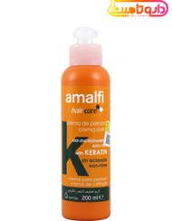 تصویر آمالفی کرم حالت دهنده موهای آسیب دیده حاوی کراتین آتروپات Amalfi Anti-Frizz Hair Cream With Keratin