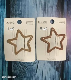 تصویر گیره مو ستاره ای 409 