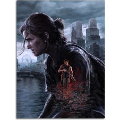 تصویر تابلو عکس اتاق گیمینگ تم لست آف آس مدل 076 