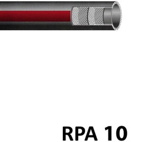 تصویر "3/8 شیلنگ 4 کاره PVC خط قرمز 
