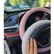 تصویر دورفرمان چرم استرجی خرگوشی 