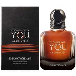 تصویر عطر ادوپرفیوم مردانه جورجیو آرمانی Stronger With You Absolutely حجم ۱۰۰ میلی‌لیتر 