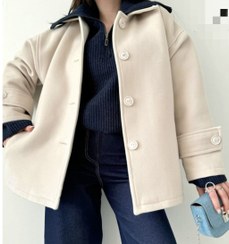 تصویر پالتو آسنا - سفید / ۴(۴۸-۵۰) / ۱۰۰ 