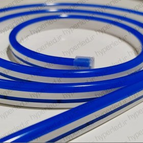 تصویر ریسه نئون فلکسی آبی 