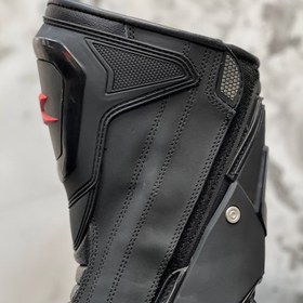 تصویر بوت ریسی موتور سواری راپیدو Rapido مشکی قرمز سایز 43 / اورجینال 