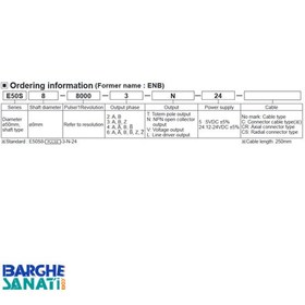 تصویر انکودر آتونیکس E50S8-500-3-T-24 