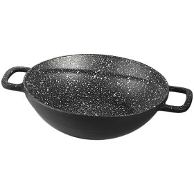 تصویر تابه نالینو مدل ووک Fleti سایز 28 Nalino Fleti 28 cm Cast Iron Pan