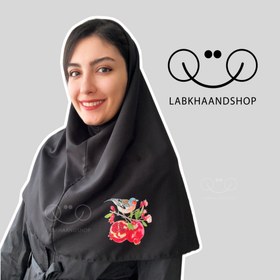 تصویر مقنعه چاپی 75 