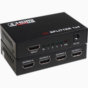 تصویر اسپلیتر 4 پورت HDMI وی نت V-SPHD1404 کد 1880433 