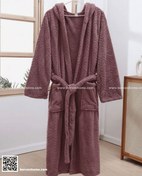 تصویر حوله تن پوش پالتویی میکروفایبر نانو مدل توییست سایز ۱۳۰ سان هایی 