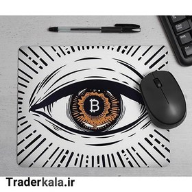 تصویر ماوس پد طرح بیت کوین کدMP1062 