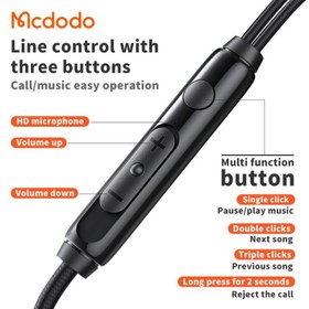 تصویر هندزفری Mcdodo HP-121 Mcdodo HP-121 Handsfree