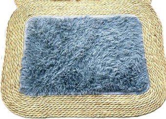 تصویر پادری حصیری خز دار طوسی 