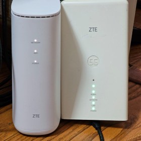 تصویر مودم فضای باز زد تی ای(ZTE 5G) مدل MC7010 استوک مودم زد تی ای(ZTE) مدل MC7010 مناسب فضای باز(5G,TD-LTE) به همراه روتر وایرلس ZTE مدل MF269