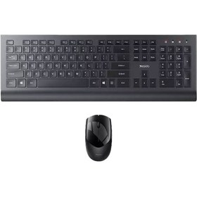 تصویر کیبورد و ماوس بی سیم یسیدو مدل KB13 Yesido KB13 wireless keyboard and mouse combo