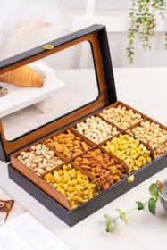 تصویر باکس هدیه آجیل درنا Dorna nuts gift box