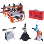 تصویر دستگاه جوش پلی اتیلن تمام هیدرولیک ۱۶۰-۵۰ میلیمتر فول صادراتی 